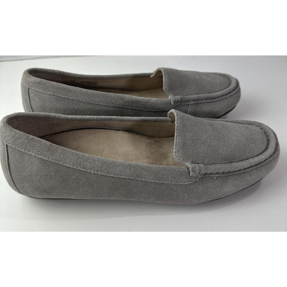 Vionic Debbie Slip On Loafers Flats Shoes Moccasins Suede Taupe Women’s Size 9.5 - Picture 4 of 11